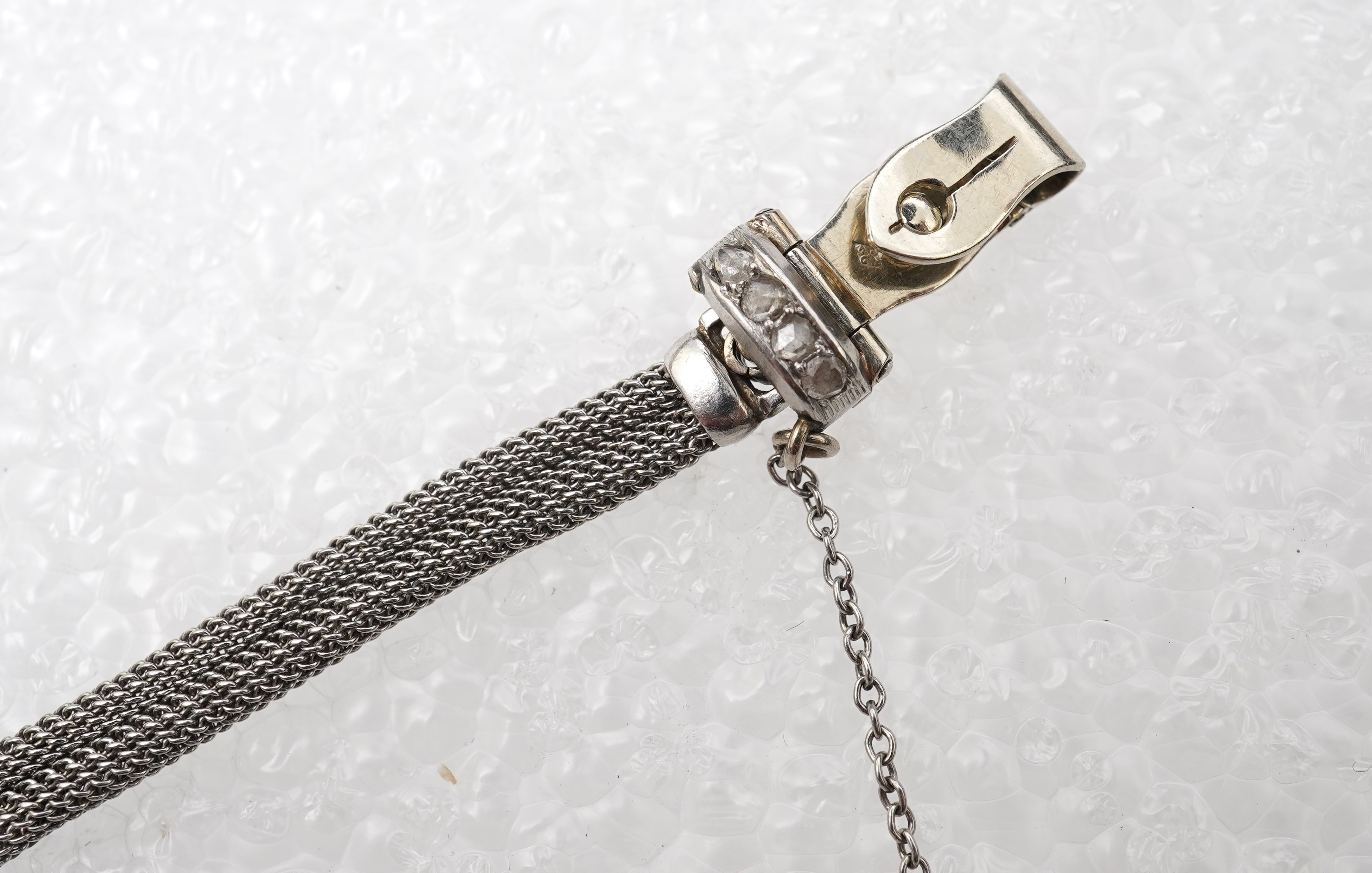 Boucheron, a lady's Art Deco diamond watch, France, circa 1933